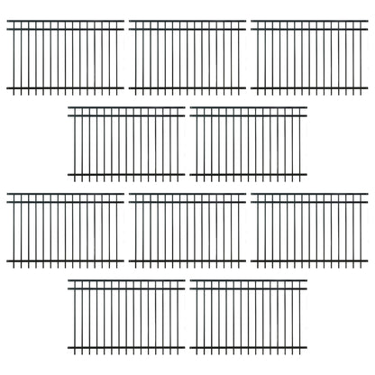 Painel de Vedação de Topo Plano de Alta Resistência, 4 Pés (Alt.) X 6 Pés (Larg.), Múltiplas Opções