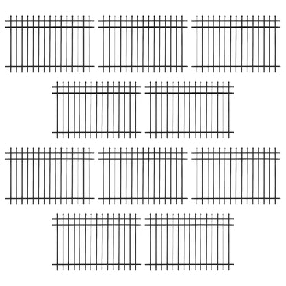 4FT Height X 6FT Width Heavy Duty Pinnacle Fence Barrier Panel, Multiple Options