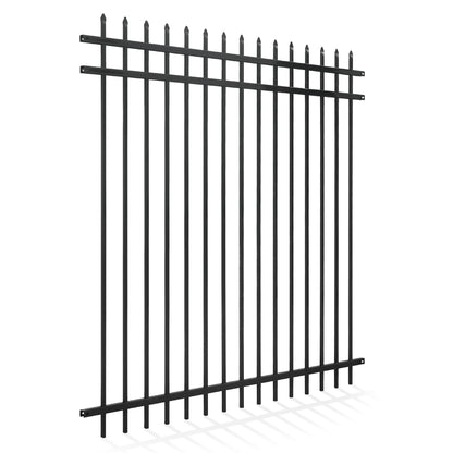 Panel de valla de barrera Pinnacle de servicio pesado de 6 pies de alto x 6 pies de ancho, varias opciones