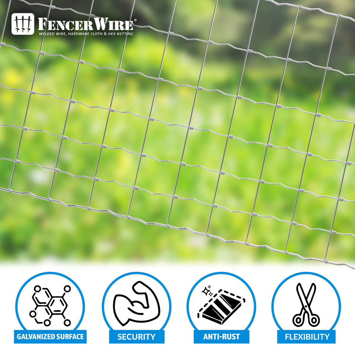 Cattle Panel, Hog Panel, Farm Fence, Galvanized Welded Wire Fence Roll, 15/13.5 Gauge, Graduated Mesh, Animal Barrier for Cattle, Deer, Goats, Multiple Size Options