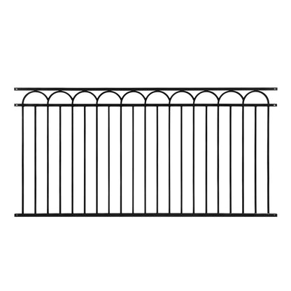 4FT Height X 8FT Width Heavy Duty Arc Fence Barrier Panel, Multiple Options