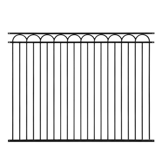 6FT Height X 8FT Width Heavy Duty Arc Fence Barrier Panel, Multiple Options