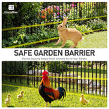 Garden Animal Barrier Fences, Outdoor Deterrent for Yard Patio, Anti Dig Pet Guard for Dogs, 16"H x 12"W No Digging Garden Panels, Under Fence Barrier with 1.5" Gap, Multiple Options