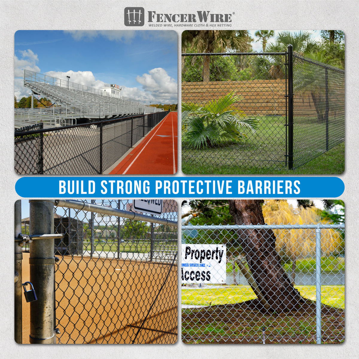 9 Gauge Green Vinyl Coated Chain Link Fence Kit w/Fence Fabric, Gate, Posts, Top Rails & Hardware