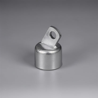 Terminal de Gradil Superior Galvanizado Prateado de 1-5/8", Tampa de Terminal de Gradil para Tubo com 1-5/8" de Diâmetro Externo, Múltiplas opções
