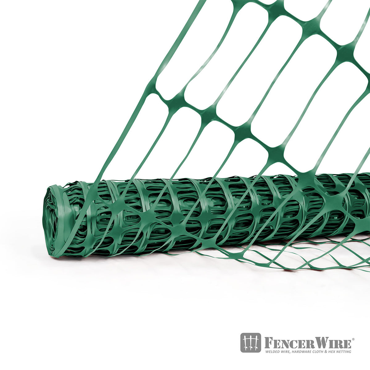 Rolo de tela plástica verde de 1,2 m x 30,5 m para cercamento de obras, cercamento de pets e eventos, malha de 4 cm x 10 cm