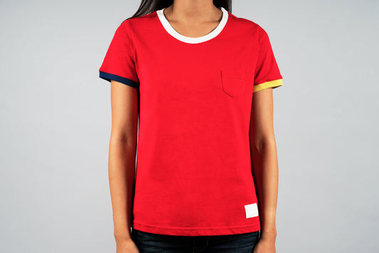 Camiseta Esportiva Vermelha