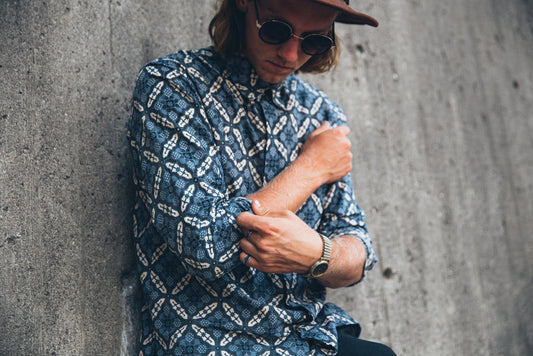 Camisa Azul Oceano